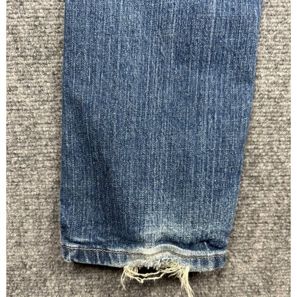 Abercrombie & Fitch Womens Erin Jeans 10 Long Straight Leg Low Rise Y2K Vintage - Picture 7 of 13